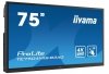 IIYAMA Monitor wielkoformatowy 74.5 cala TE7504MIS-B3AG INFRARED,4K,IPS,24^7,WiFi,7H,OPS SLOT